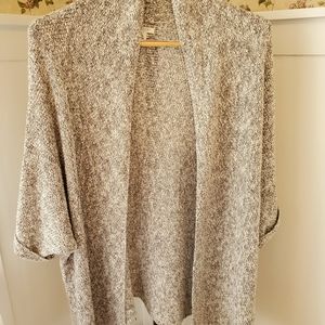 Gray, white, beige multi color sweater